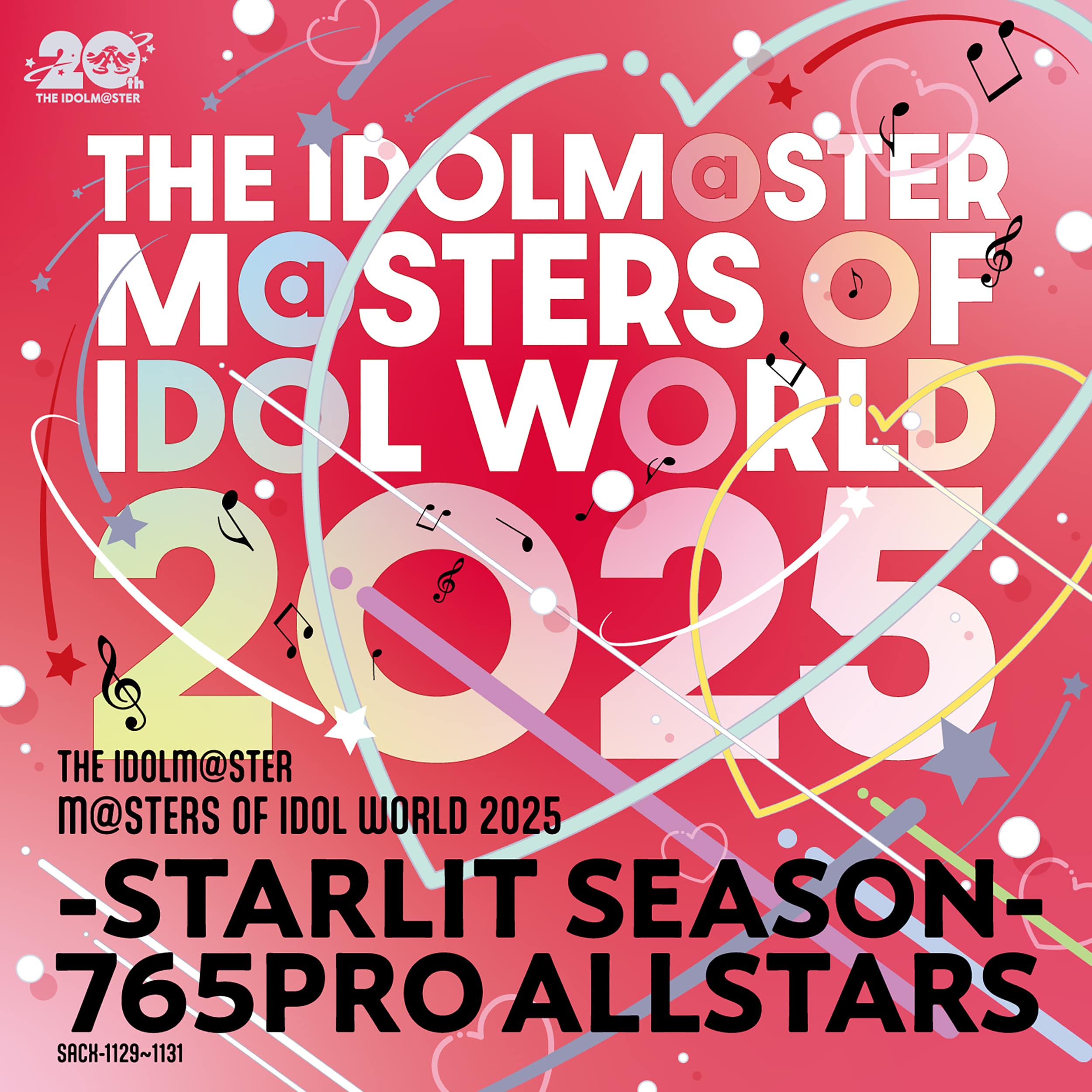 『THE IDOLM@STER M@STERS OF IDOL WORLD 2025 -STARLIT SEASON-【765PRO ALLSTARS】会場オリジナルCD CD3枚組