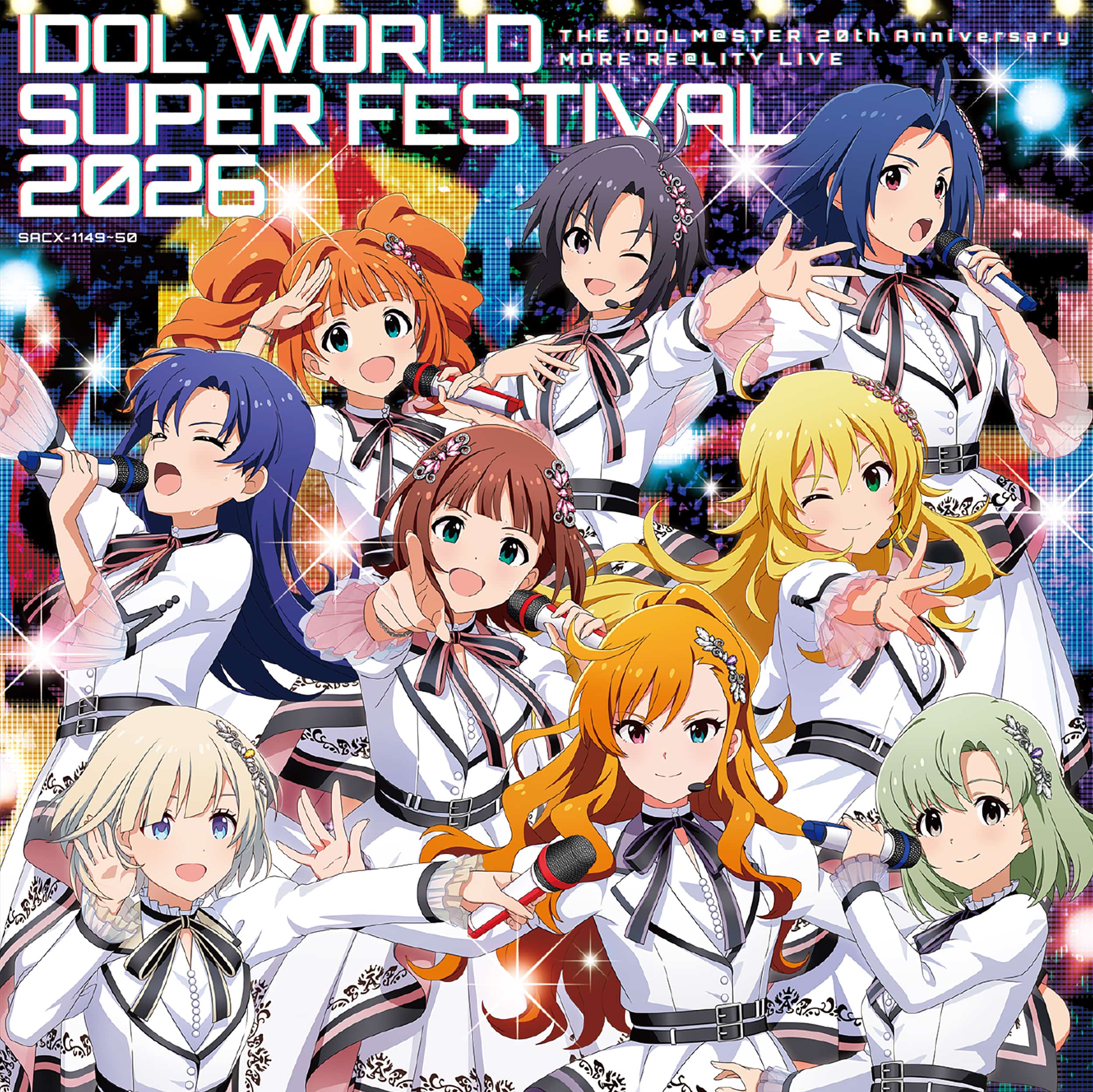 THE IDOLM@STER 20th Anniversary MORE RE@LITY LIVE �uIDOL WORLD SUPER FESTIVAL 2026�v �y961PRODUCTION & KOHAKU & 765PRO ALLSTARS�z���I���W�i��CD